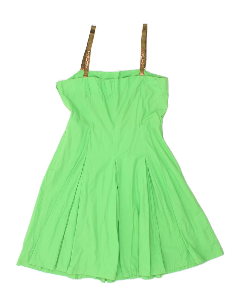 ALEX Womens Sundress IT 46 Large Green | Vintage ALEX | Thrift | Second-Hand ALEX | Used Clothing | Messina Hembry 