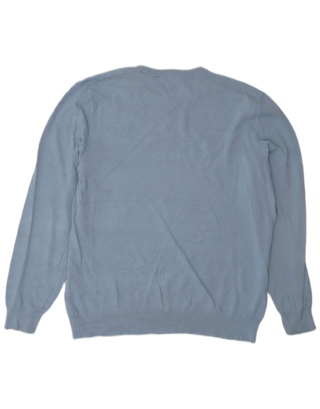 Levi's Mens Crew Neck Jumper Sweater Large Blue Cotton