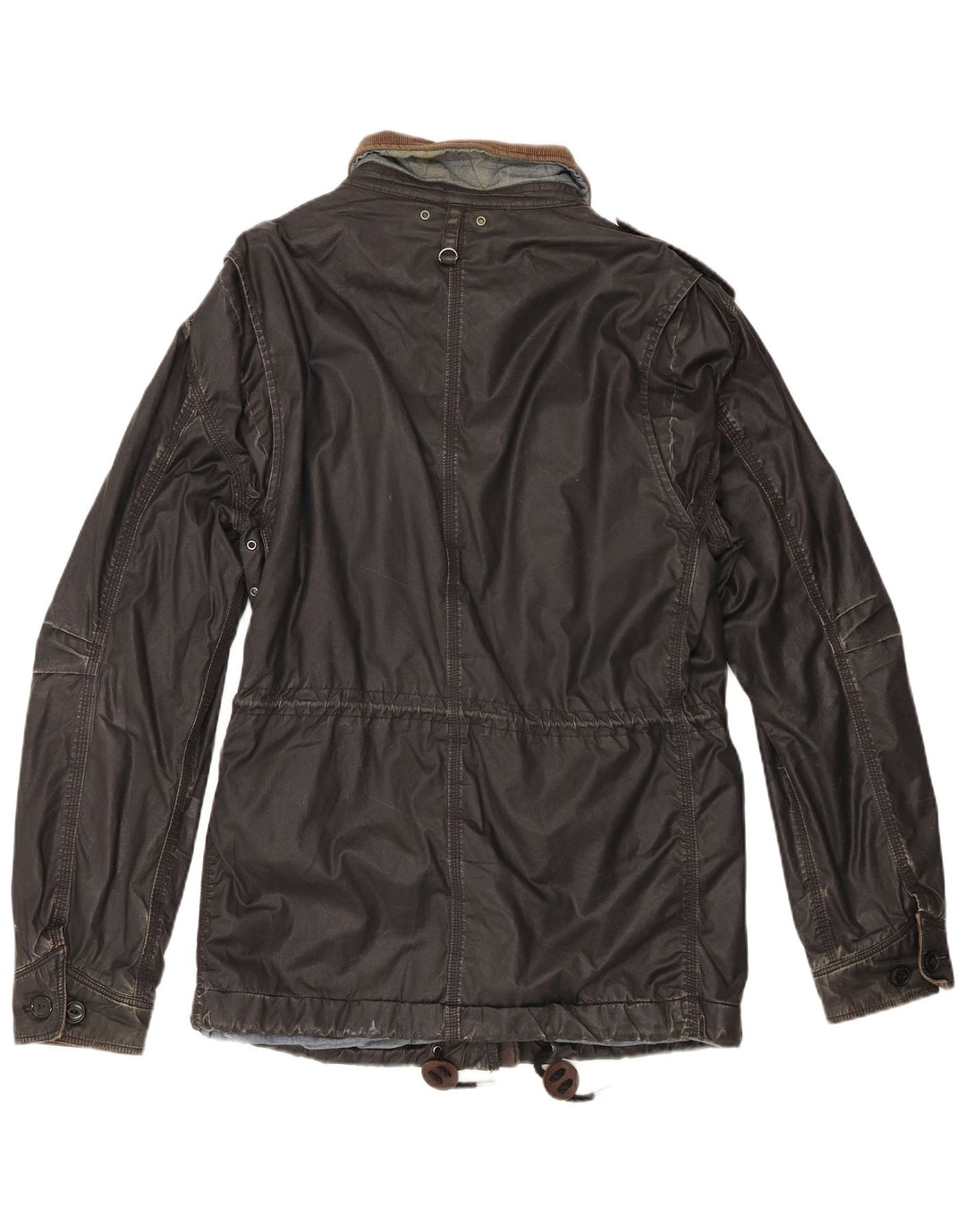 Levi's Mens Military Jacket UK 40 Large Black Cotton