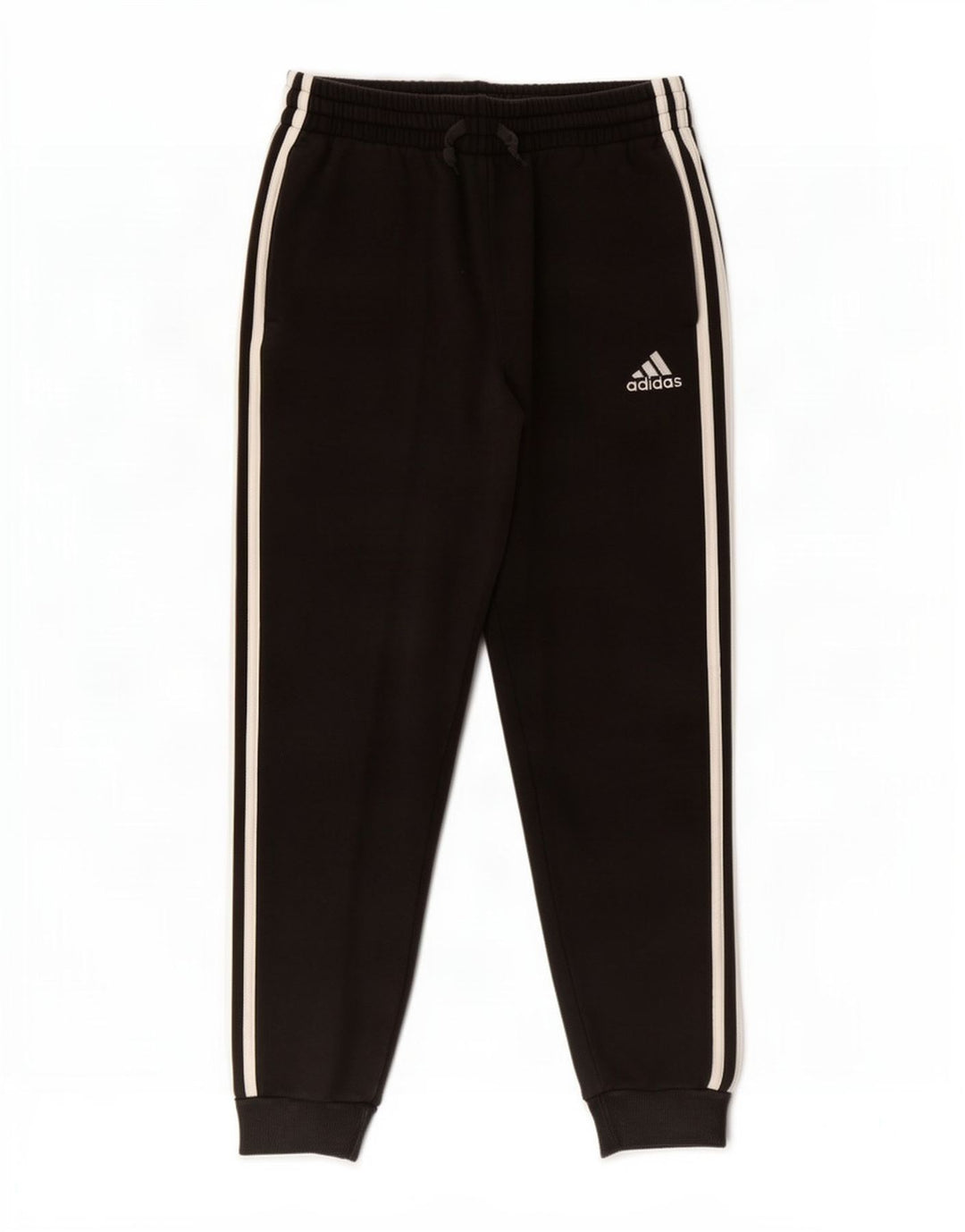 Adidas Mens Tracksuit Trousers Joggers Medium Black Cotton