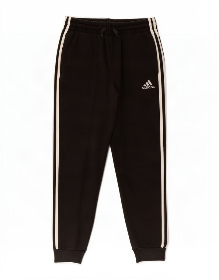 Adidas Mens Tracksuit Trousers Joggers Medium Black Cotton