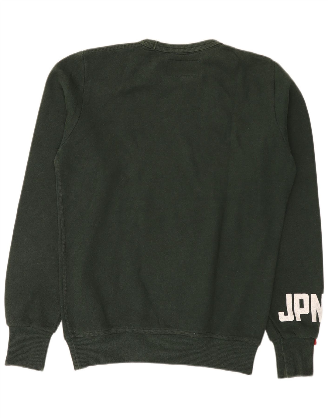 Superdry Mens Graphic Sweatshirt Jumper Medium Green Cotton