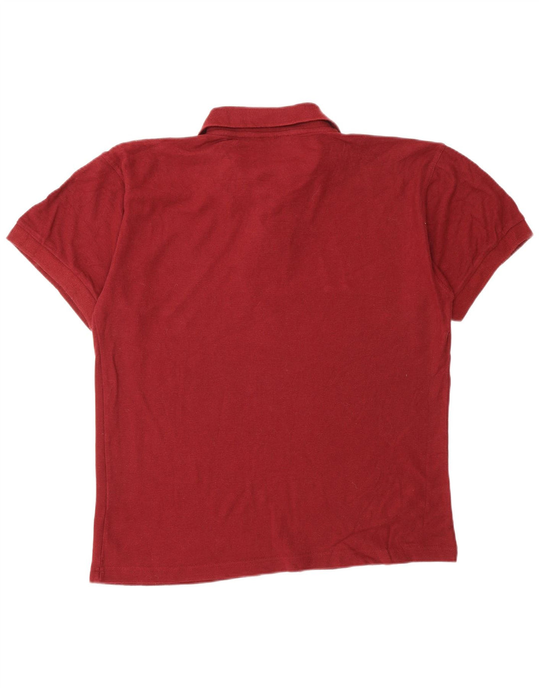 REEBOK Mens Polo Shirt Large Red