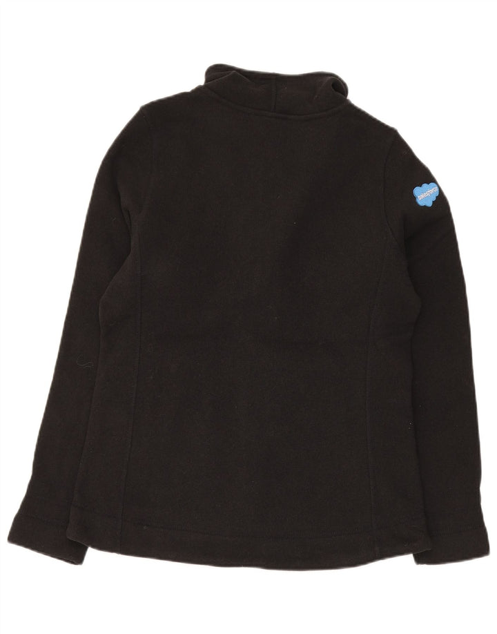 The North Face Womens Tracksuit Top Jacket UK 14 Medium Black Polyester
