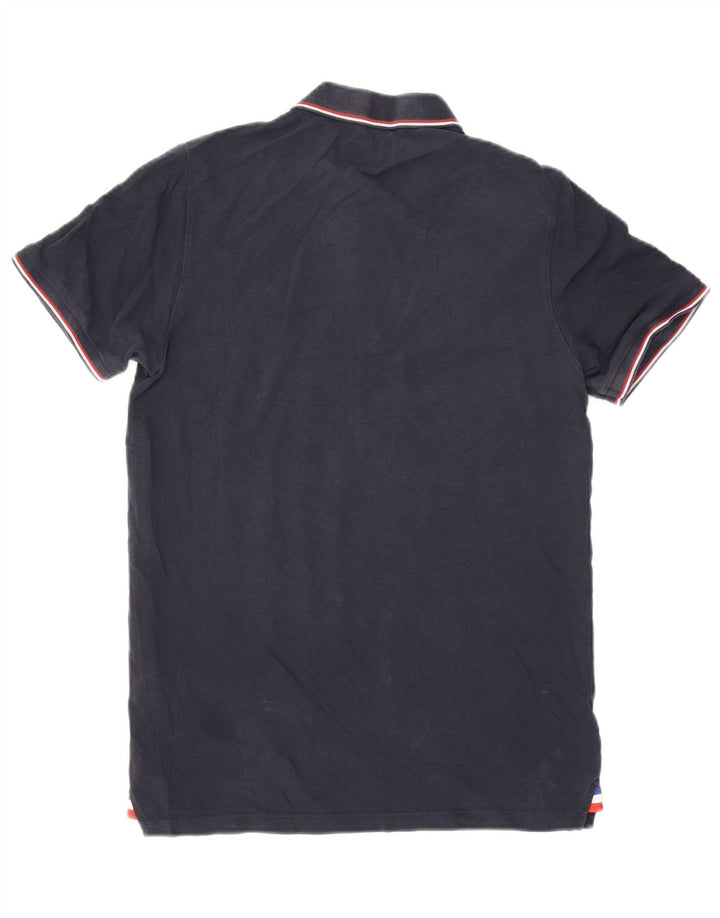 Jack & Jones Mens Polo Shirt Large Navy Blue
