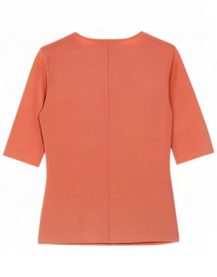 Max & Co. Womens Top 3/4 Sleeve UK 12 Medium Pink Polyester