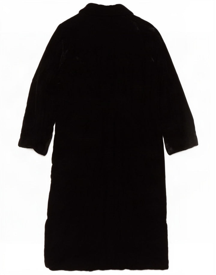 Vintage Womens Overcoat UK 14 Medium Black