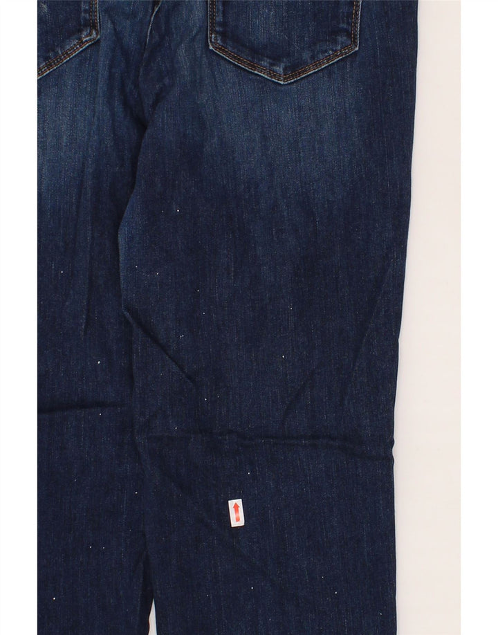 EDDIE BAUER Womens Slight Curve Slim Jeans US 10 Large W30 L32 Navy Blue Vintage Eddie Bauer and Second-Hand Eddie Bauer from Messina Hembry 