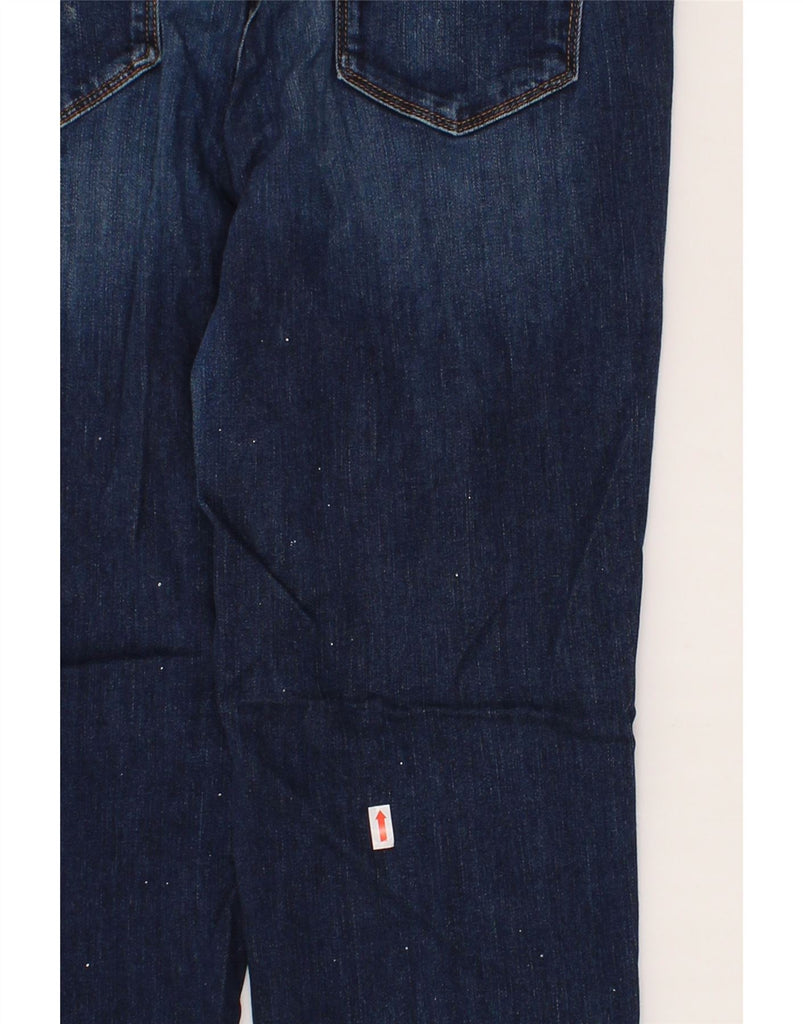EDDIE BAUER Womens Slight Curve Slim Jeans US 10 Large W30 L32 Navy Blue Vintage Eddie Bauer and Second-Hand Eddie Bauer from Messina Hembry 