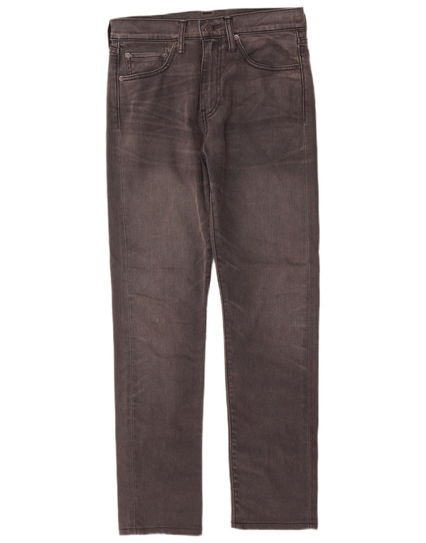 Levi's Mens 522 Tapered Slim Jeans W28 L29 Grey Cotton