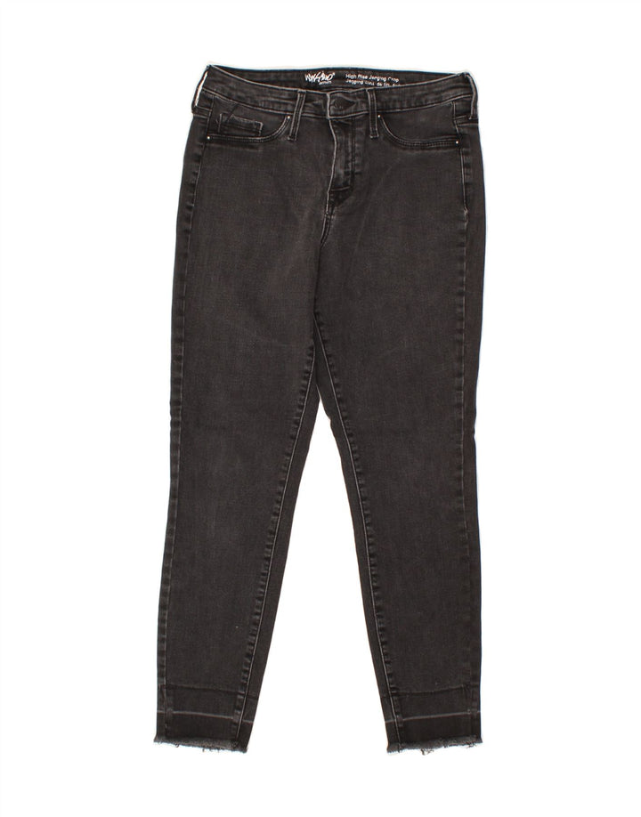 MOSSIMO Womens High Waist Jegging Cropped Jeans US 6 Medium W28 L26 Grey Vintage Mossimo and Second-Hand Mossimo from Messina Hembry 
