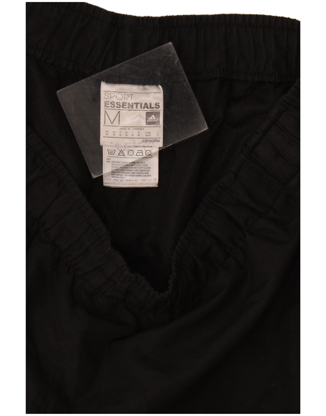 Adidas Mens Climalite Sport Shorts Medium Black Polyester