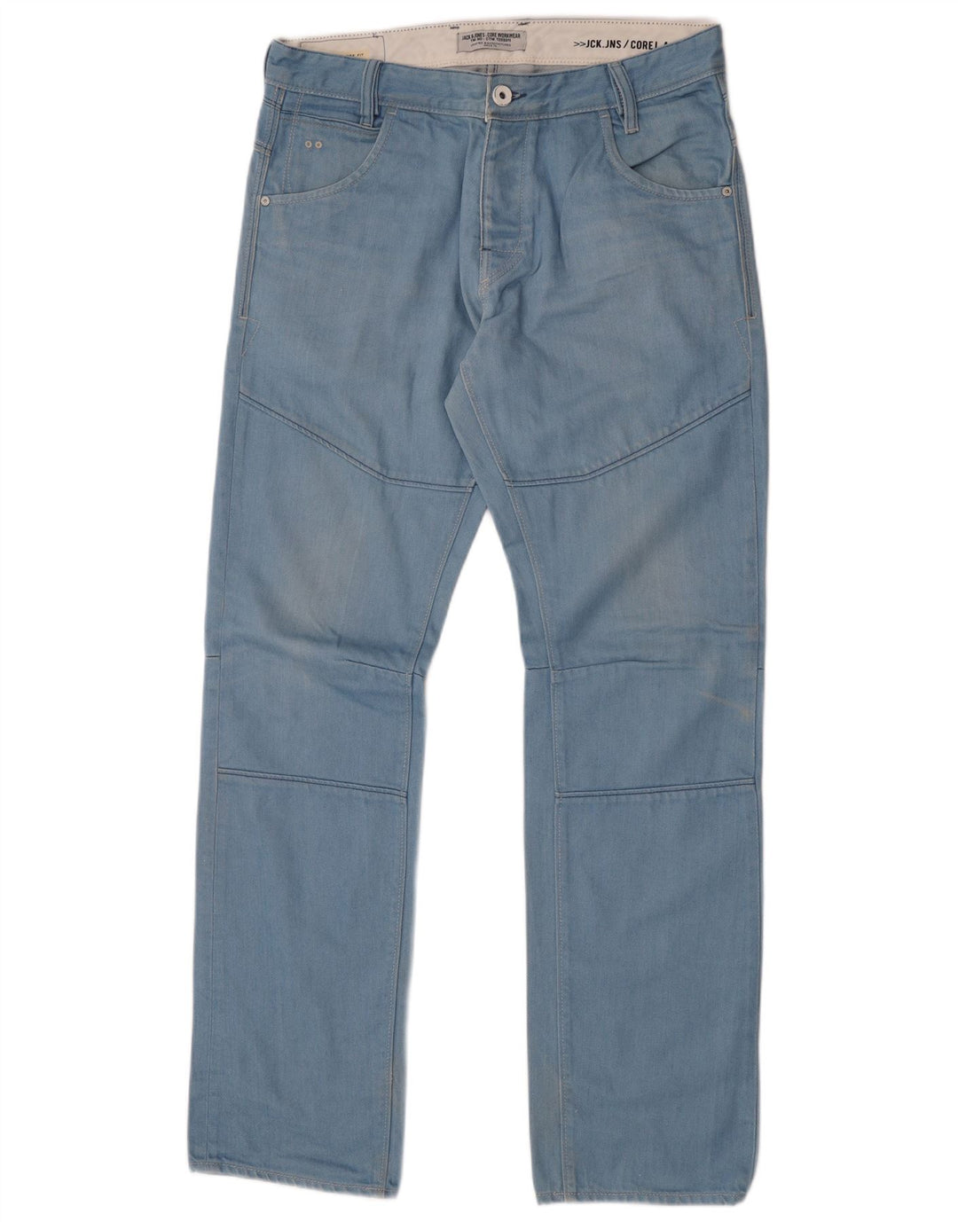 Jack & Jones Mens Boxy Loose Jeans W34 L34 Blue