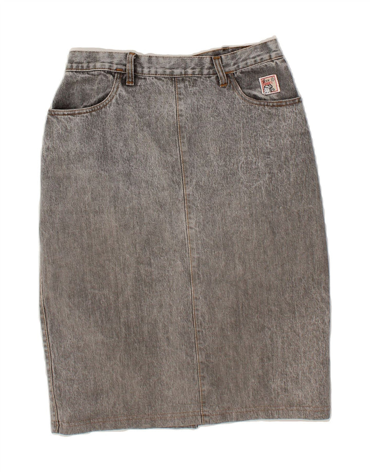 ROY ROGERS Womens Denim Skirt W28 Medium Grey Vintage Roy Rogers and Second-Hand Roy Rogers from Messina Hembry 