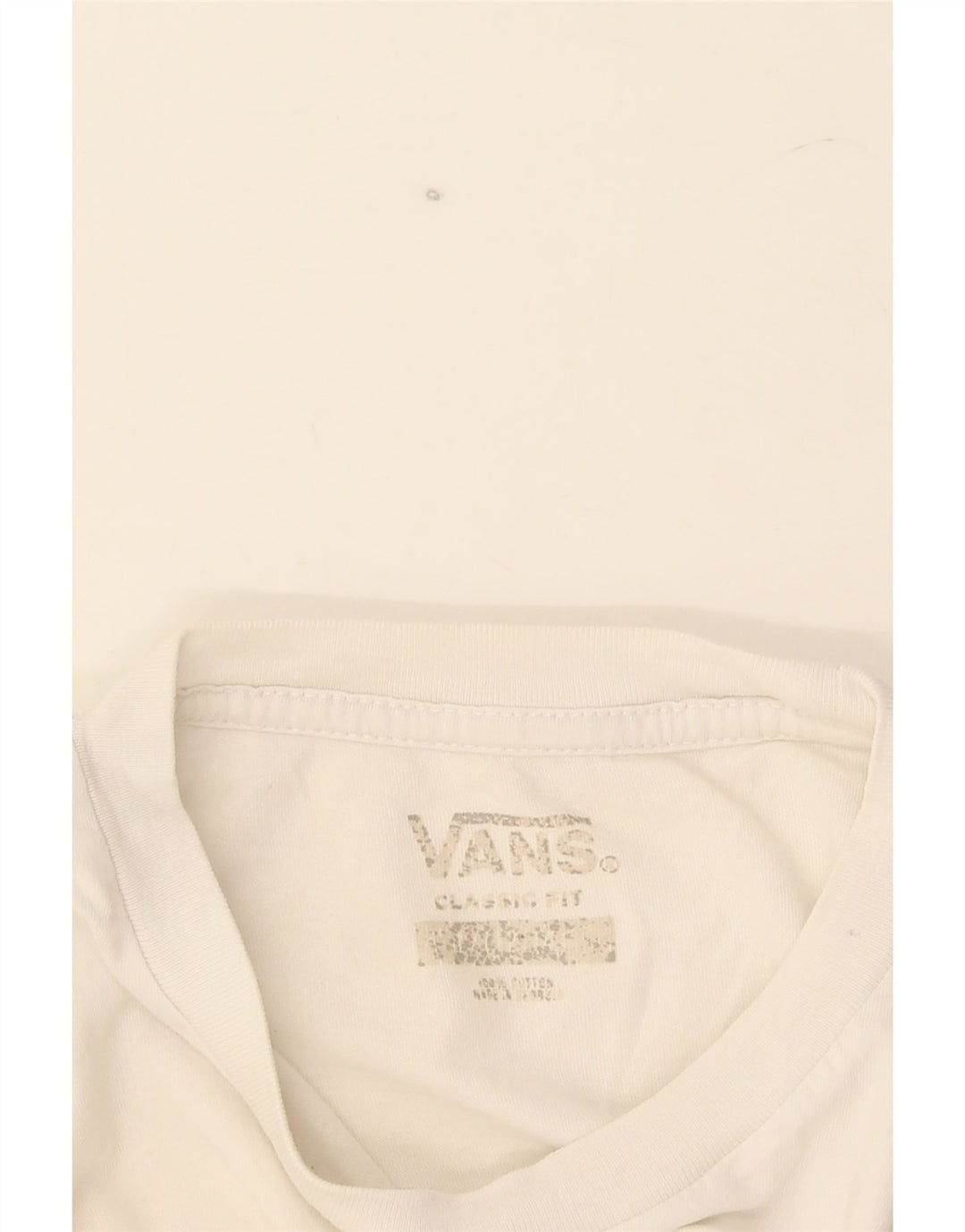 Vans Boys Graphic T-Shirt Top 11-12 Years White