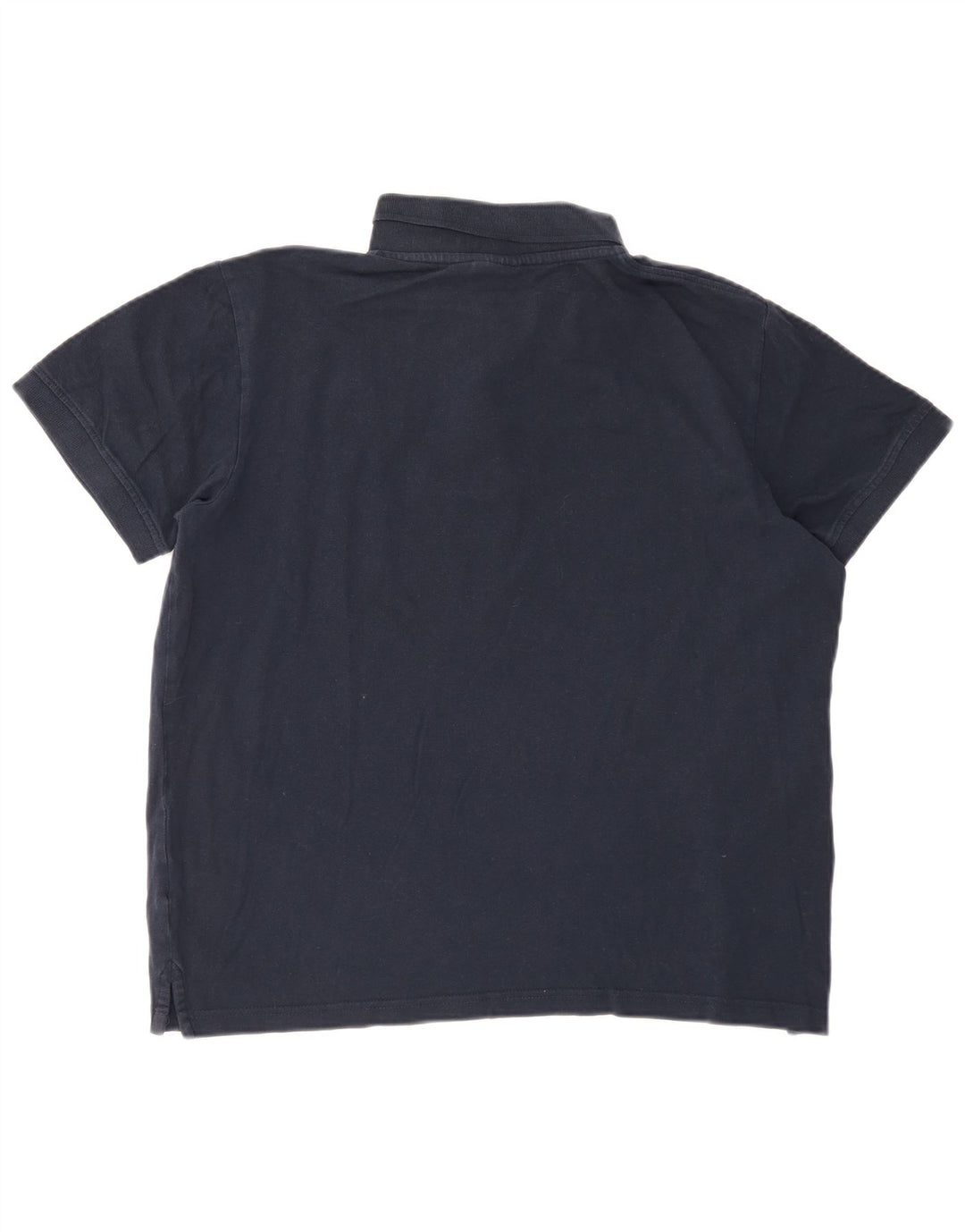 Kappa Mens Polo Shirt XL Navy Blue Cotton