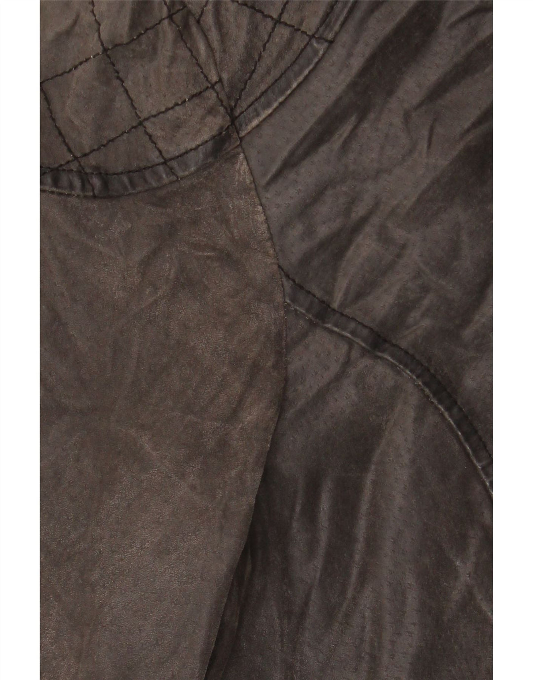 MAZE Mens Suede Bomber Jacket UK 38 Medium Grey Leather