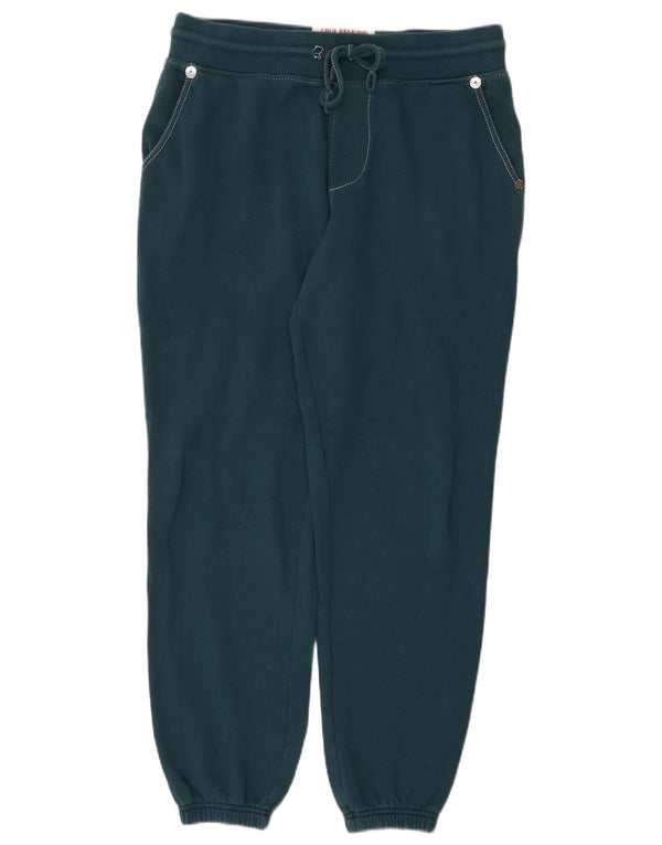 True Religion Mens Tracksuit Trousers Joggers Medium Green