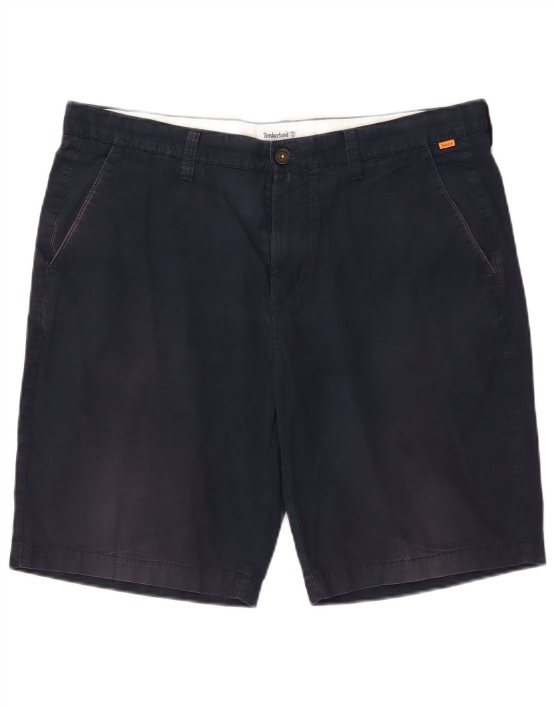 Timberland Mens Chino Shorts W36 Large Navy Blue