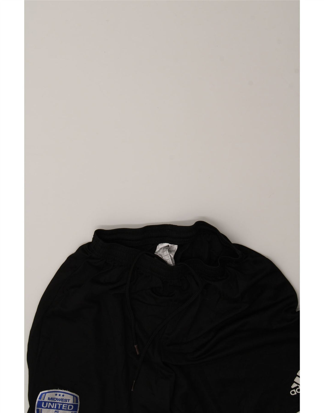 ADIDAS Boys Sport Shorts 10-11 Years Small  Black Polyester Vintage Adidas and Second-Hand Adidas from Messina Hembry 