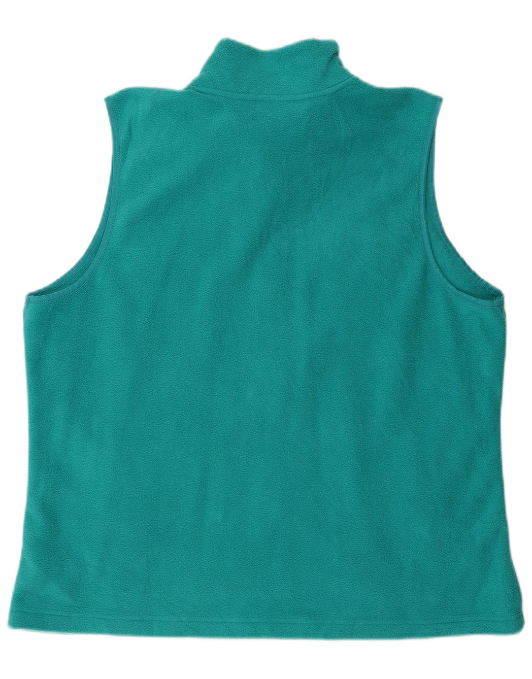 Chaps Womens Fleece Gilet UK 20 2XL Turquoise Polyester