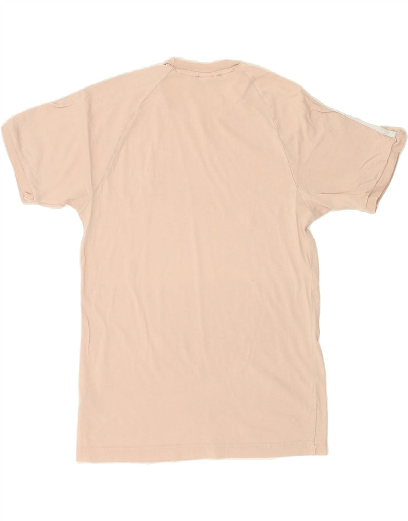 ADIDAS Mens T-Shirt Small Pink Cotton | Vintage Adidas | Thrift | Second-Hand Adidas | Used Clothing | Messina Hembry 