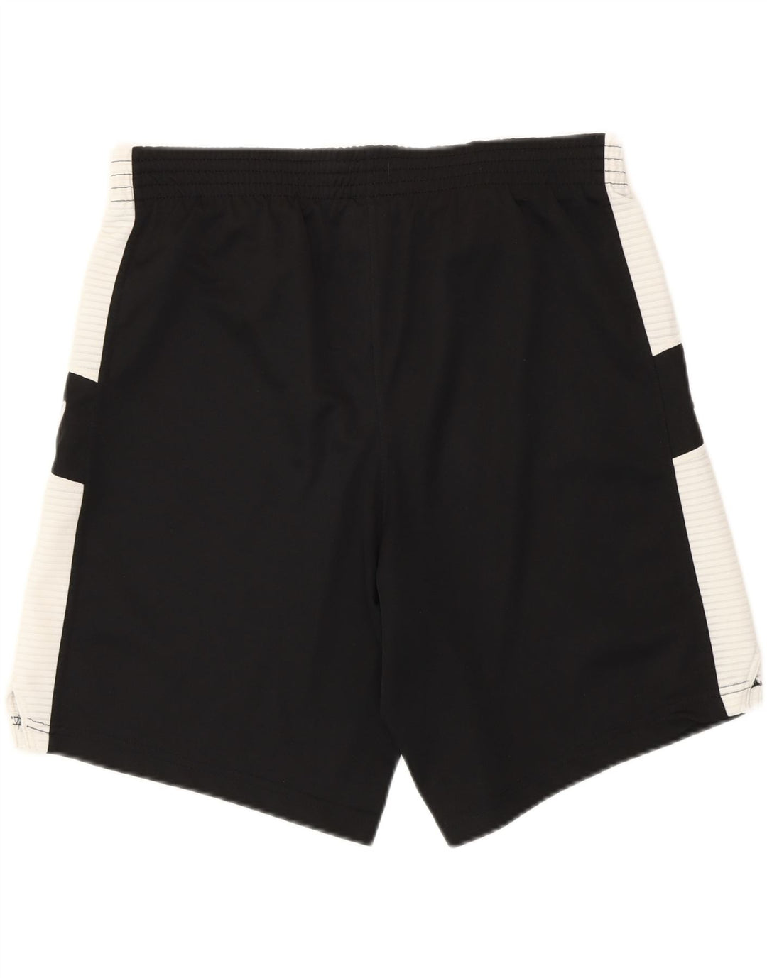 ASICS Mens Sport Shorts Large  Black Colourblock Polyester Vintage Asics and Second-Hand Asics from Messina Hembry 