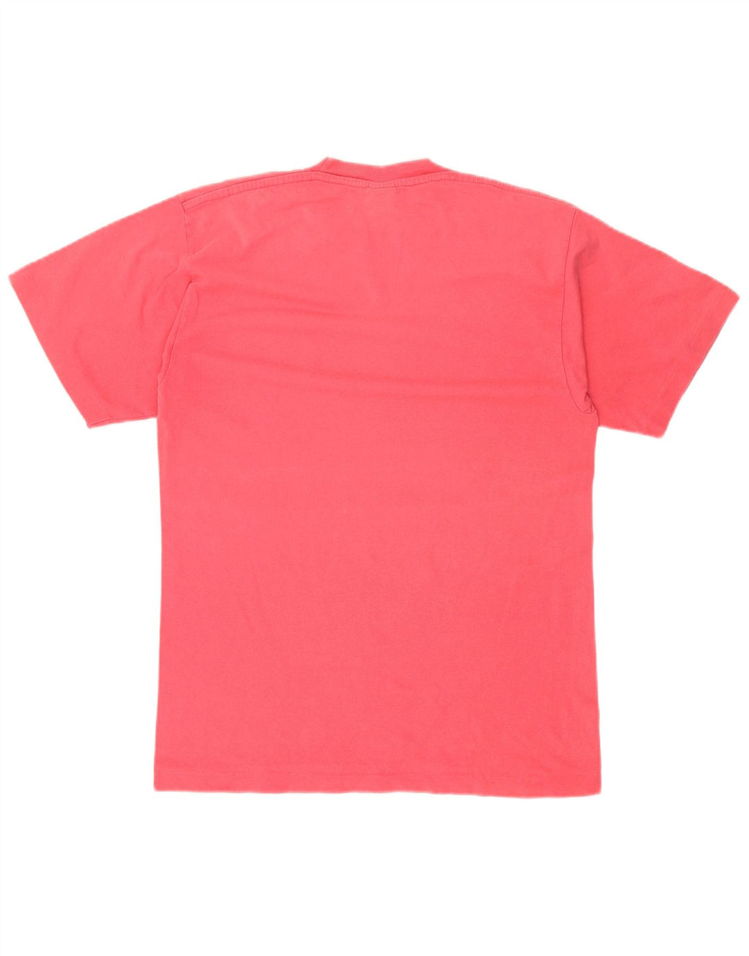 CHAMPION Mens Graphic T-Shirt Top Large Pink Cotton