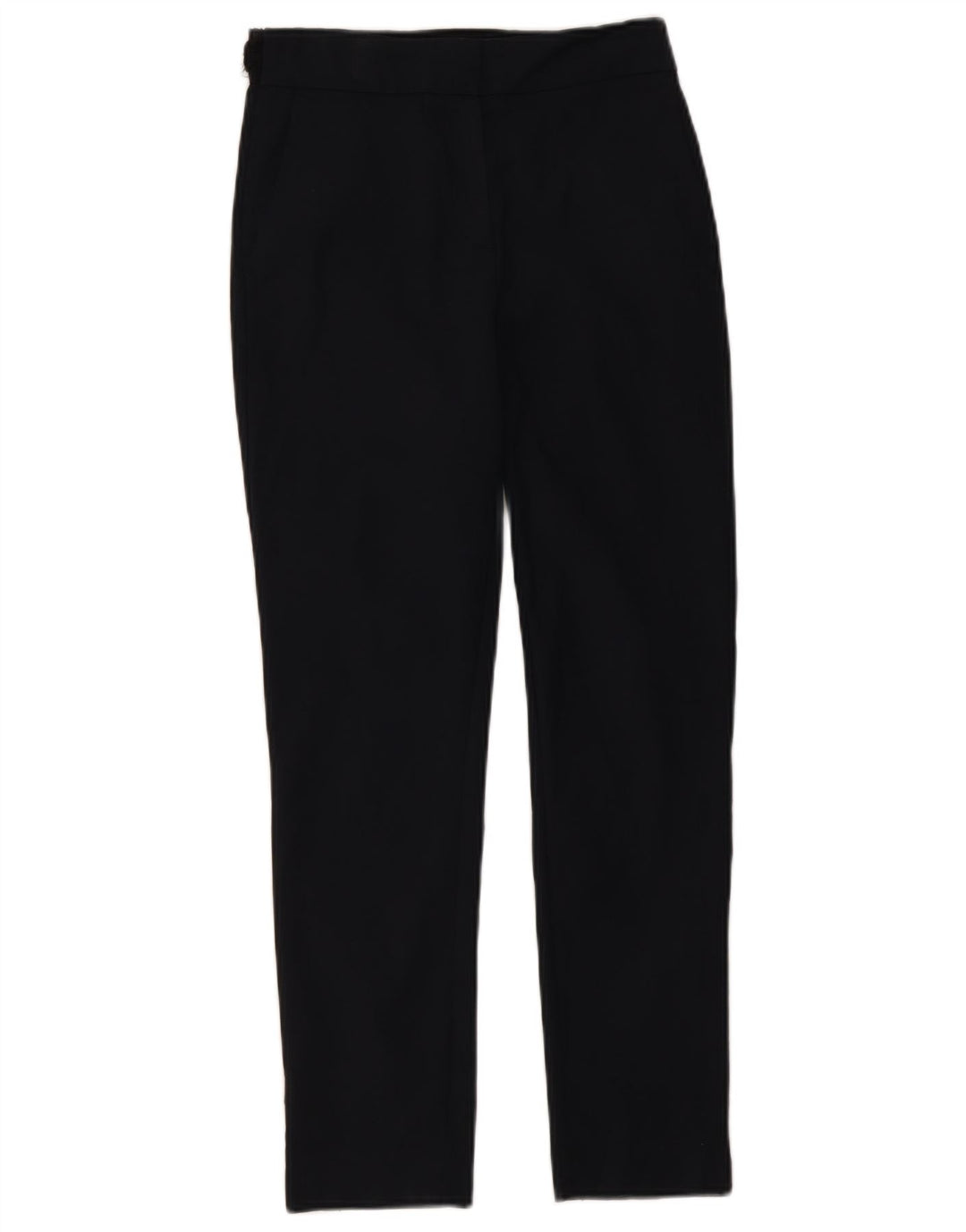 Zara Womens Slim Chino Trousers Small W26 L27 Black