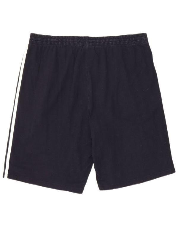 Adidas Mens Sport Shorts XL Navy Blue Cotton