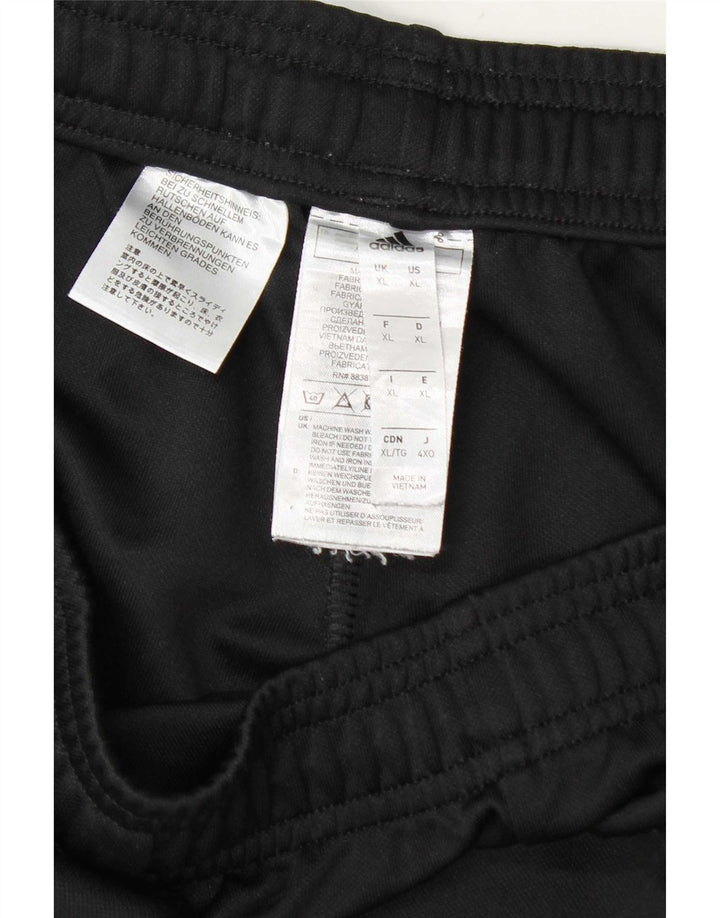 Adidas Mens Tracksuit Trousers XL  Black Polyester