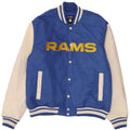Pull & Bear Mens Los Angeles Rams Varsity Jacket UK 38 Medium Blue Sports