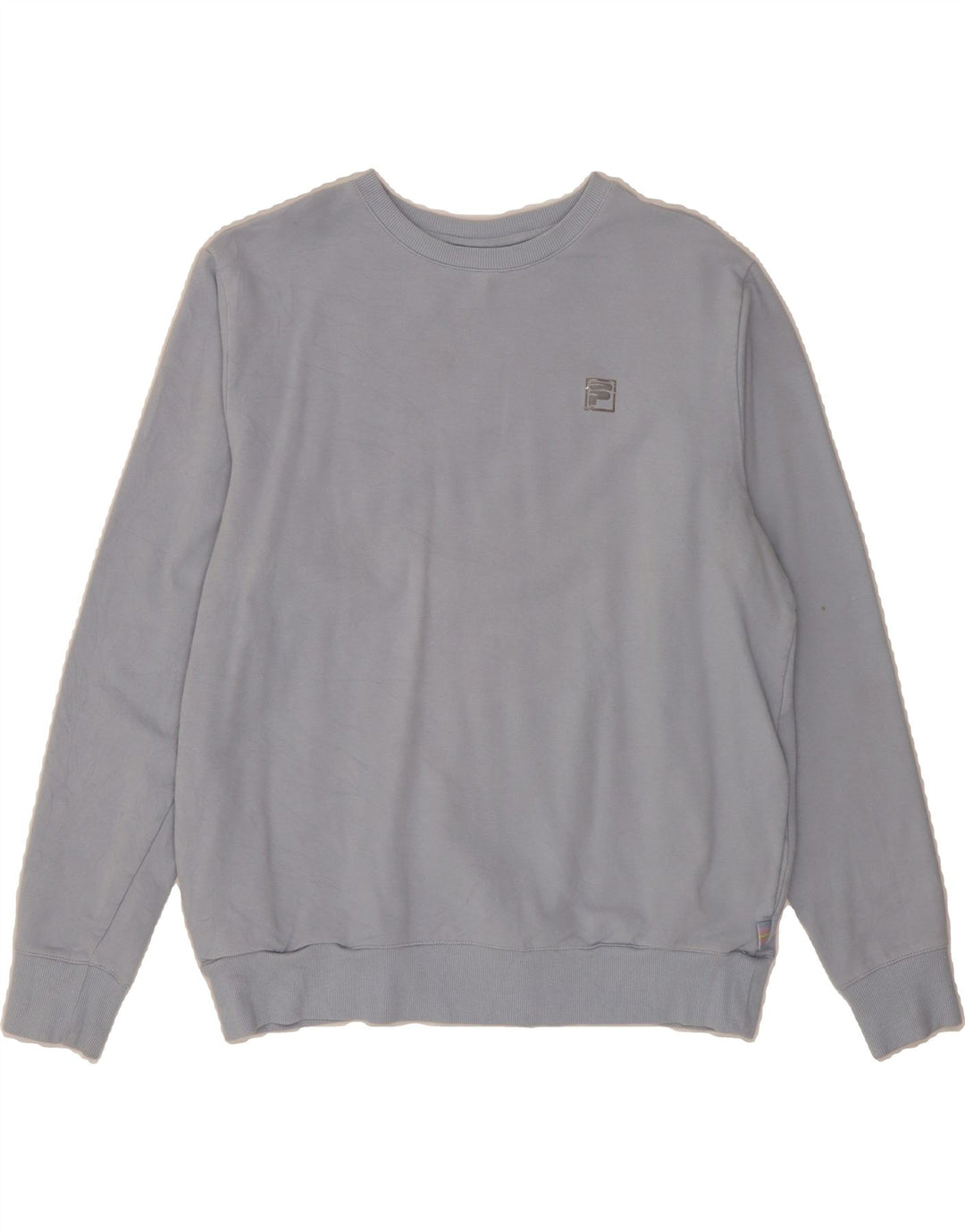 FILA Womens Sweatshirt Jumper UK 18 XL Blue Cotton Vintage Fila and Second-Hand Fila from Messina Hembry 