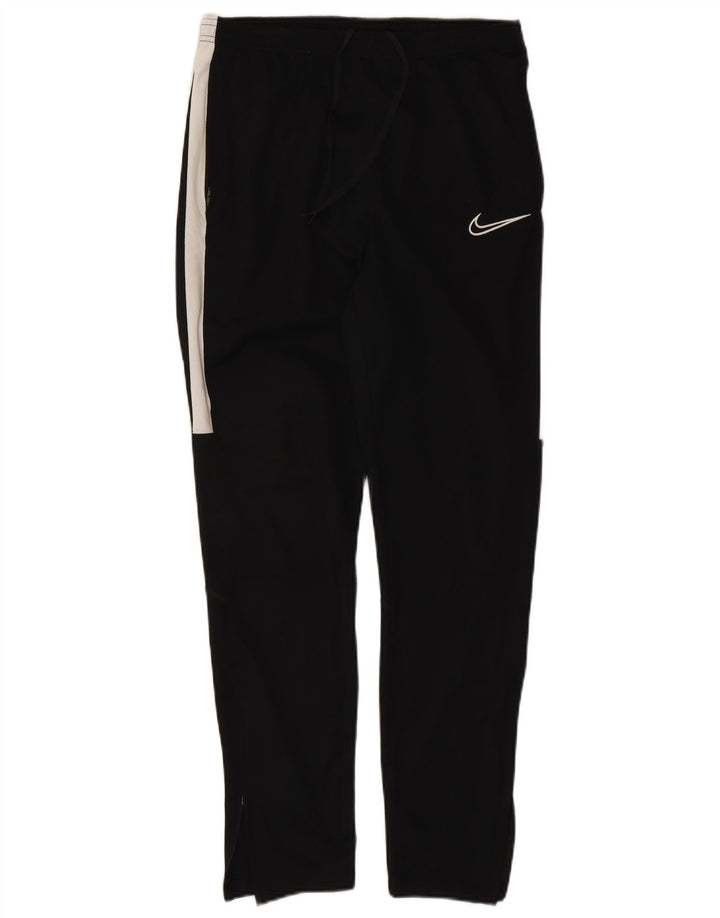 Nike Mens Dri Fit Tracksuit Trousers Medium  Black Colourblock Polyester