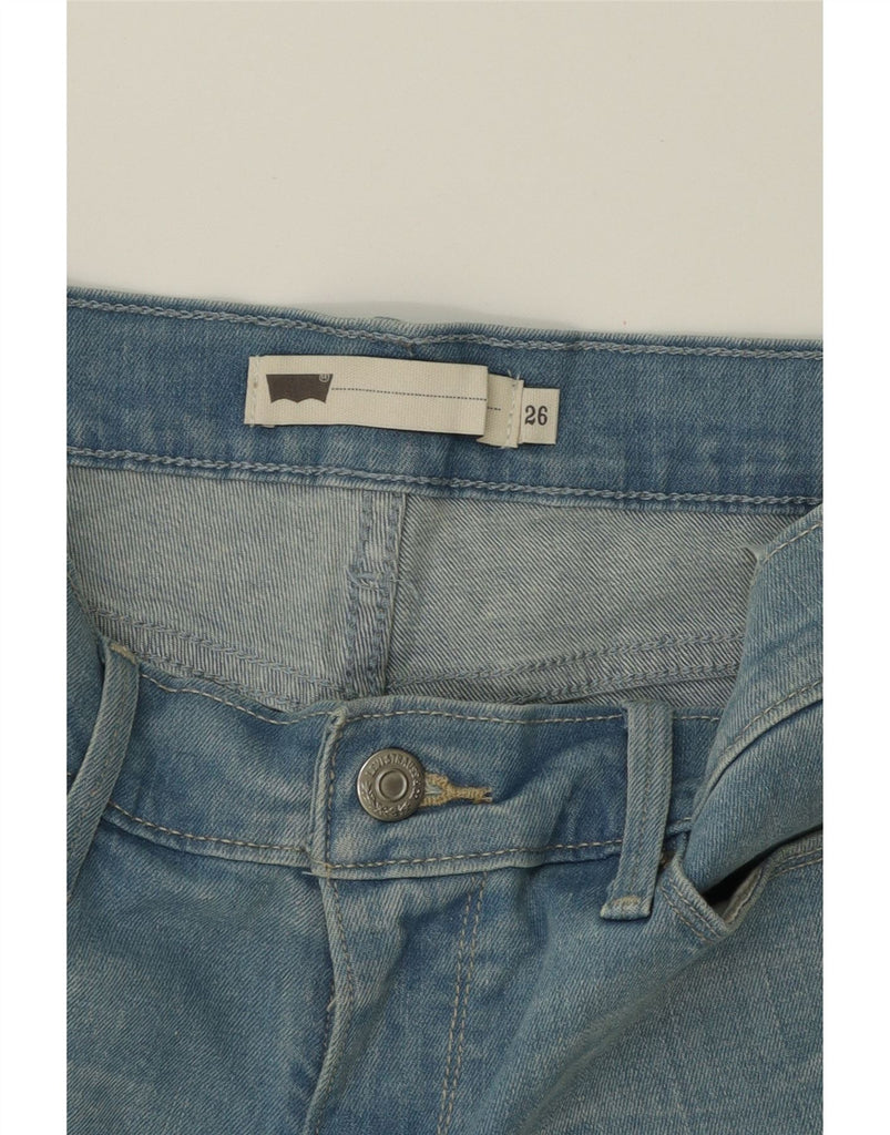 LEVI'S Womens Denim Shorts W32 Large Blue Cotton Vintage Levi's and Second-Hand Levi's from Messina Hembry 