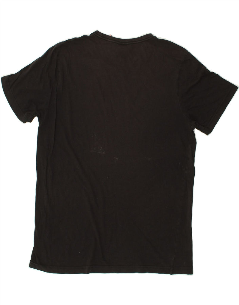 PUMA Mens Graphic T-Shirt Top Large Black | Vintage Puma | Thrift | Second-Hand Puma | Used Clothing | Messina Hembry 