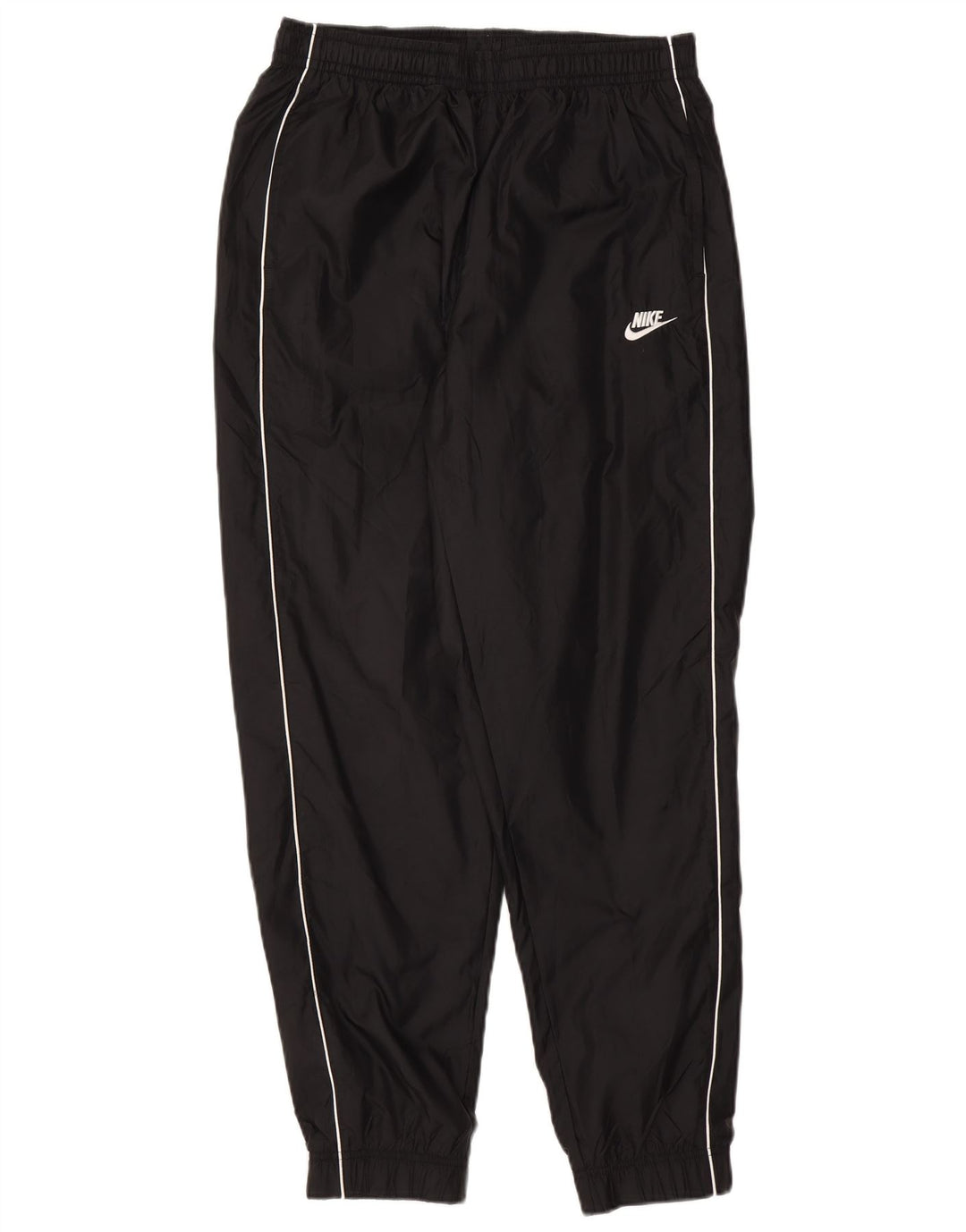 Nike Mens Tracksuit Trousers Joggers Large Black Nylon