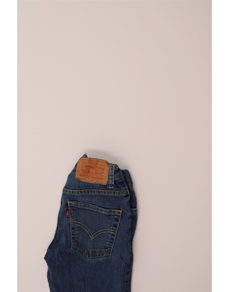 LEVI'S Boys 511 Slim Jeans 7-8 Years W24 L25 Blue Cotton Vintage Levi's and Second-Hand Levi's from Messina Hembry 