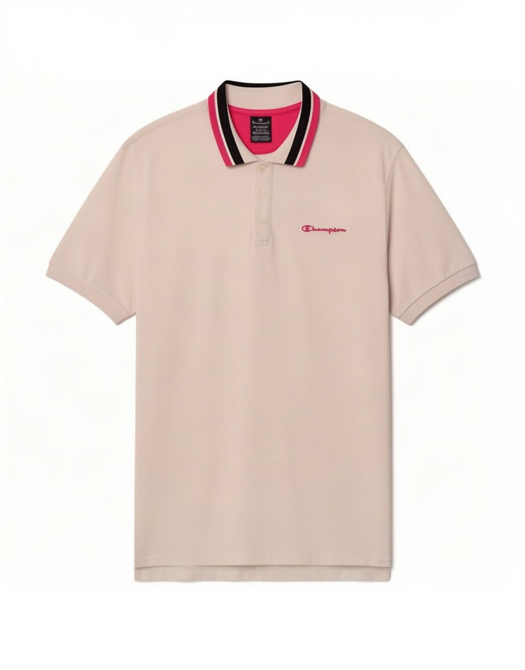 Champion Mens Polo Shirt 2XL White Straw
