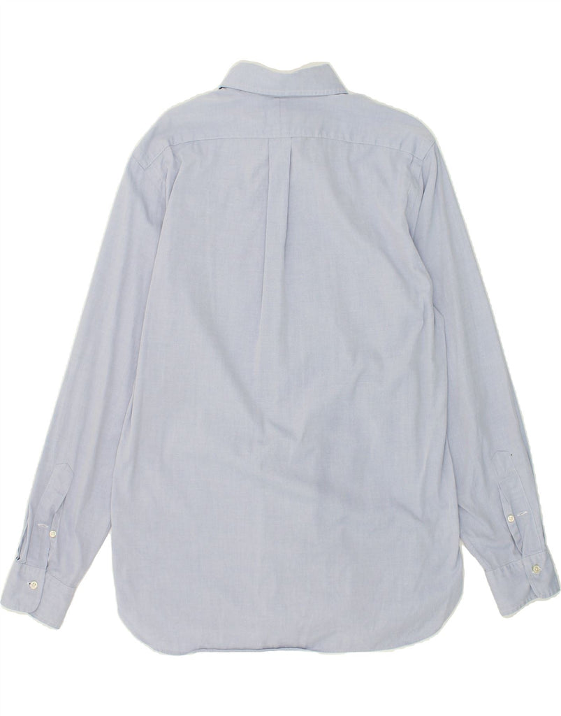 RALPH LAUREN Mens Shirt Size 16 Large Blue Cotton | Vintage Ralph Lauren | Thrift | Second-Hand Ralph Lauren | Used Clothing | Messina Hembry 