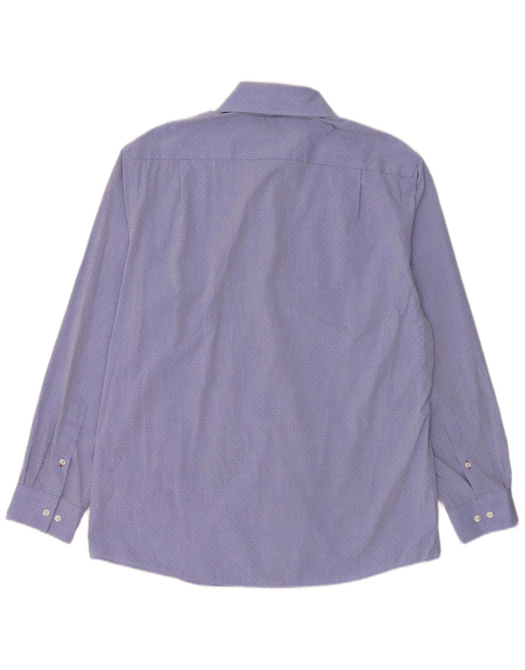 Tommy Hilfiger Mens Slim Fit Shirt Size 16 Large Blue Geometric