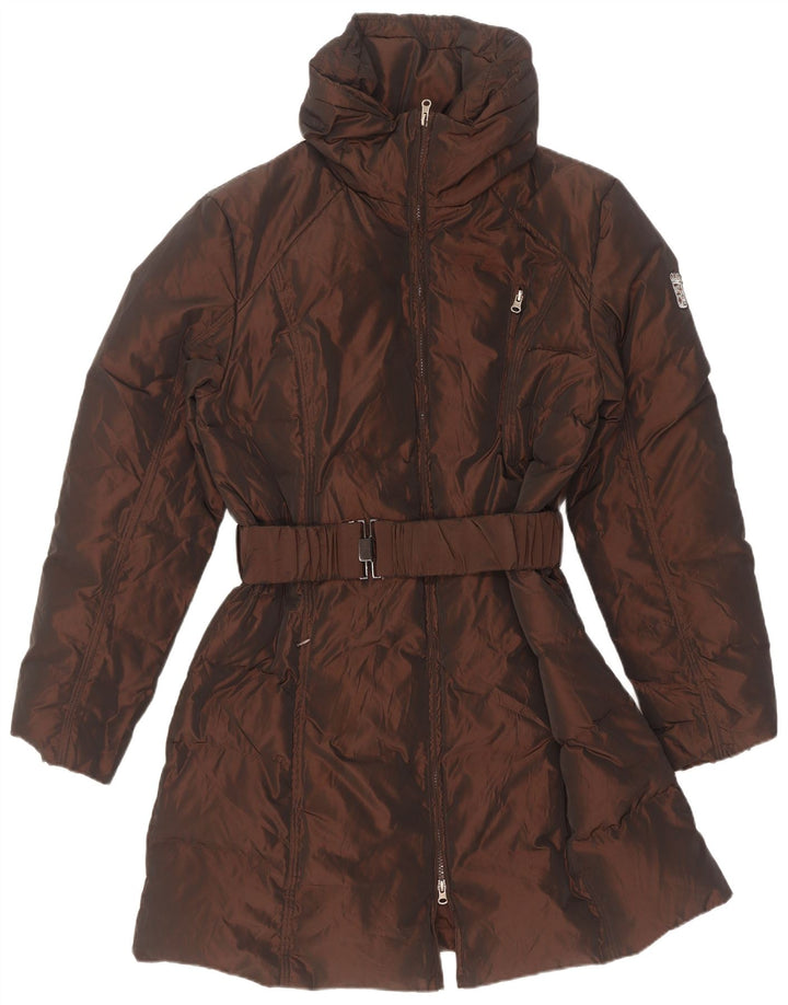Marina Militare Womens Padded Coat UK 20 2XL Brown Polyester