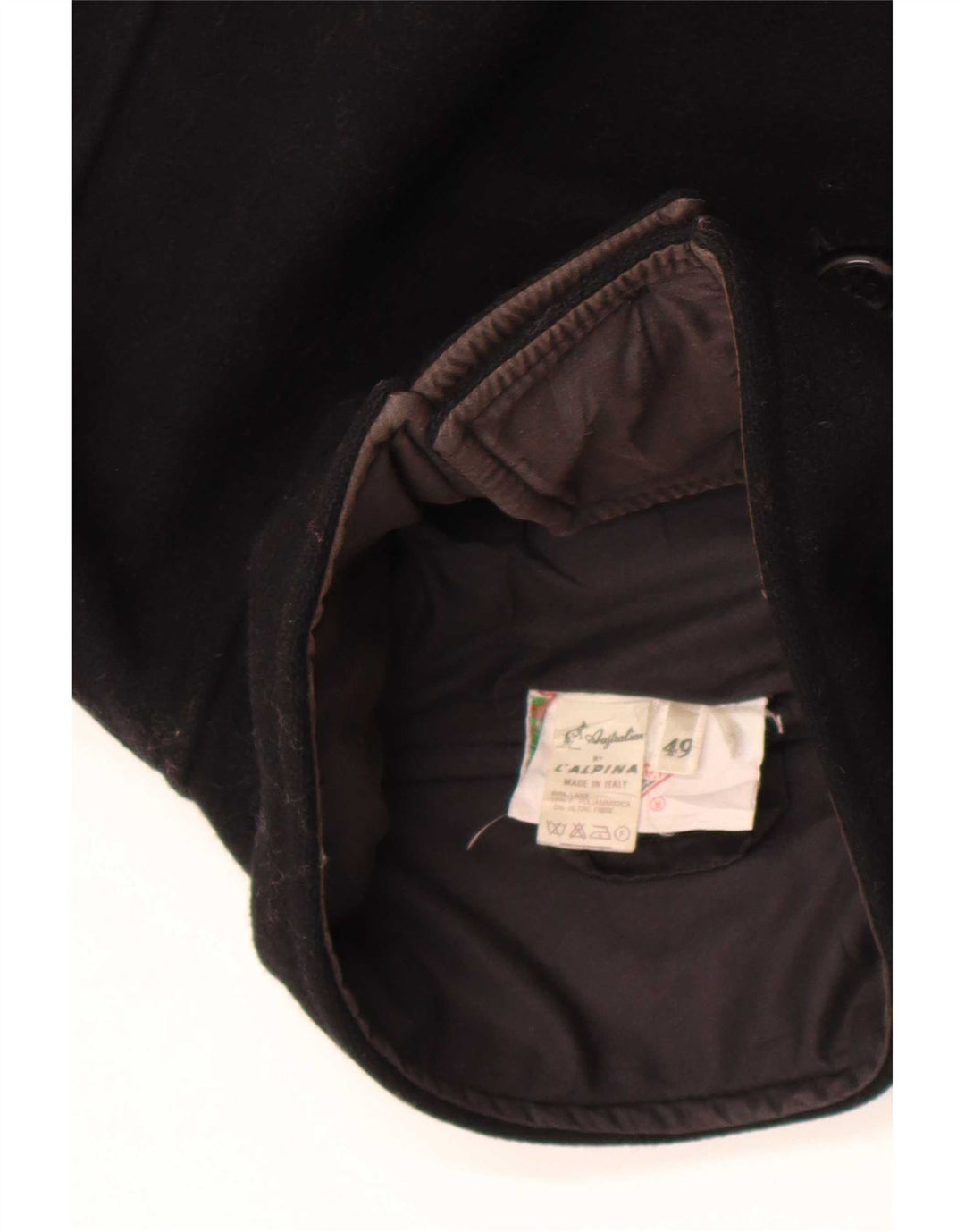 AUSTRALIAN L'ALPINA Mens Regular Fit Windbreaker Jacket IT 48 Medium Black