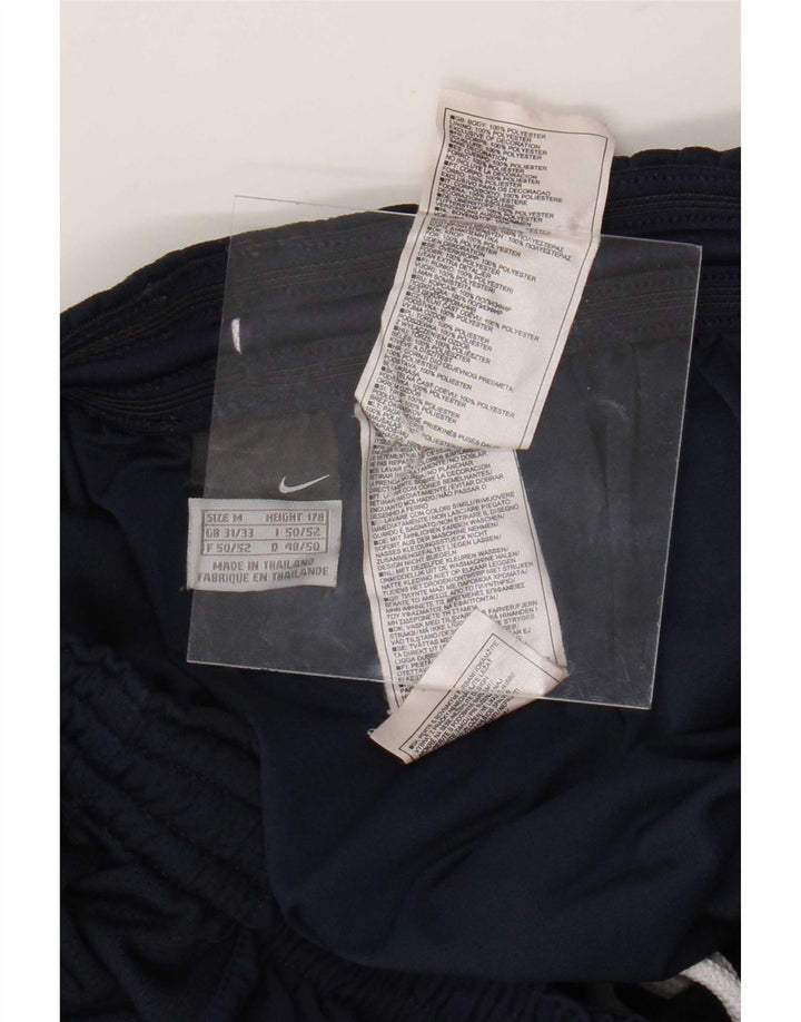 Nike Mens Graphic Sport Shorts Medium Navy Blue Colourblock Polyester