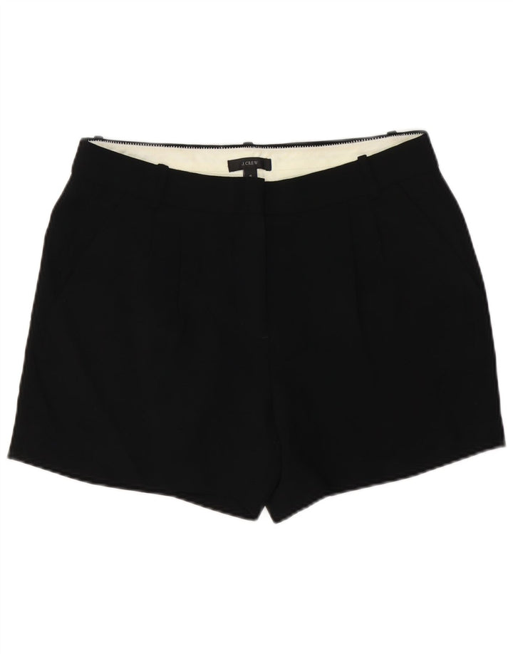 J. CREW Womens Pegged Chino Shorts US 4 Small W32  Black Polyester