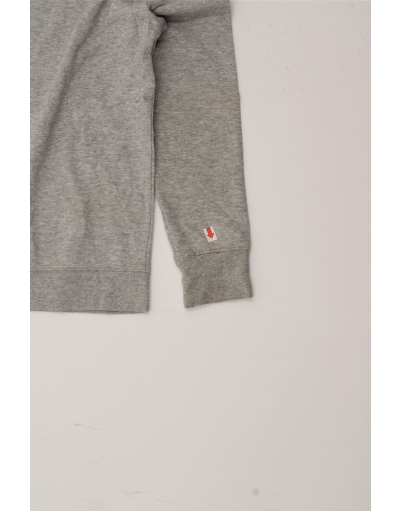 CHAMPION Boys Graphic Sweatshirt Jumper 10-11 Years Large  Grey Flecked Vintage Champion and Second-Hand Champion from Messina Hembry 