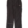Asics Womens Waterproof Trousers UK 14 Medium Black Polyester
