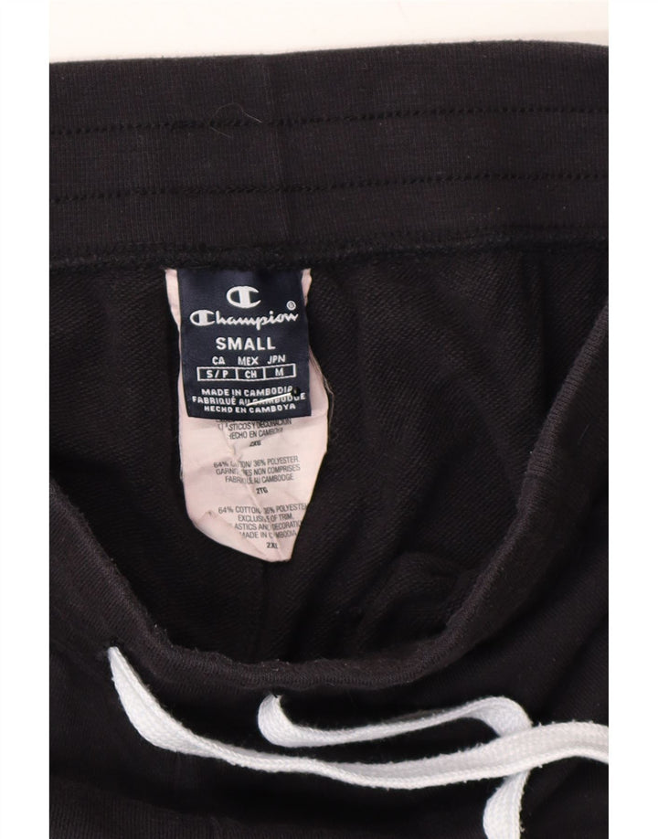 CHAMPION Mens Tracksuit Trousers Joggers Small Black Cotton Vintage Champion and Second-Hand Champion from Messina Hembry 