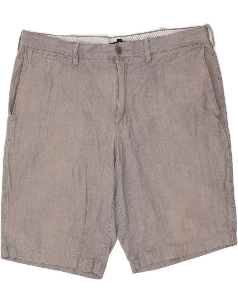 BANANA REPUBLIC Mens Chino Shorts W36 Large Grey Cotton | Vintage Banana Republic | Thrift | Second-Hand Banana Republic | Used Clothing | Messina Hembry 