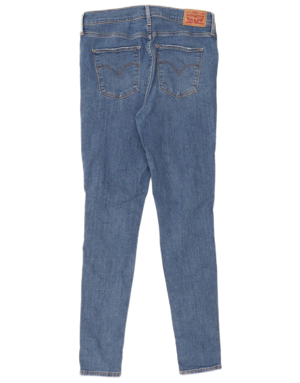 Levi's Womens 720 High Rise Super Skinny Jeans W30 L30 Blue Cotton